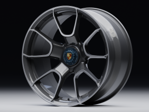 992 Turbo S Exclusive wheel 3D Model