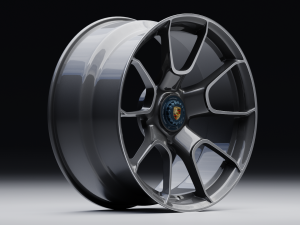 992 Turbo S Exclusive wheel Model 3D