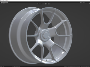 992 Turbo S Exclusive wheel Model 3D