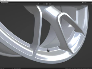 992 Turbo S Exclusive wheel 3D Model