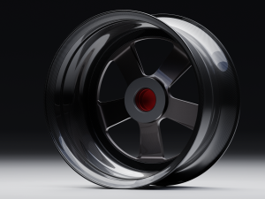 Carbon Fiber Magnesium wheel Modelo 3D