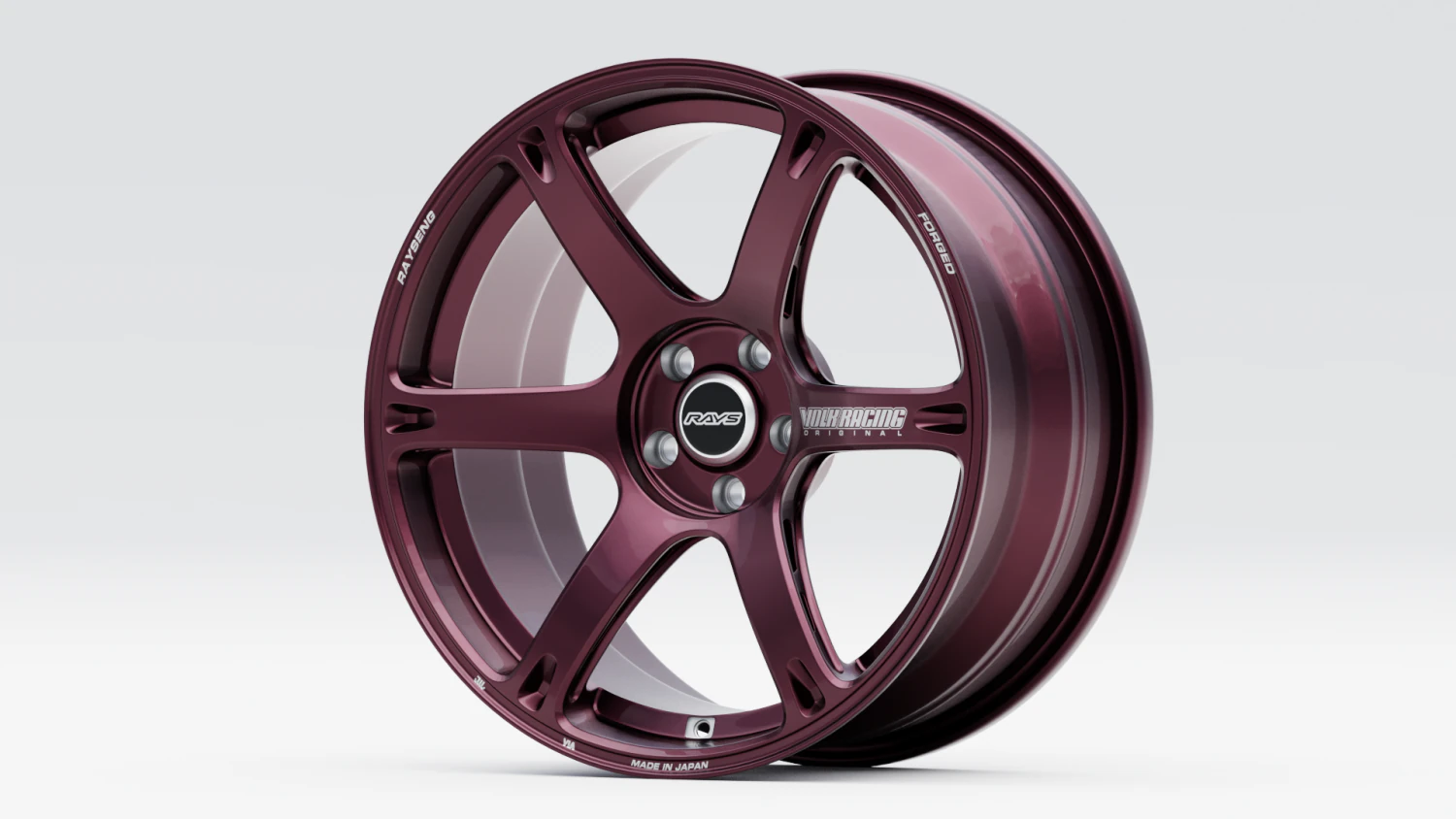 Rays Volk Racing TE037 6061 3D Model .c4d .max .obj .3ds .fbx .stl .blend 