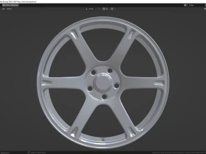 Rays Volk Racing TE037 6061 3D Model