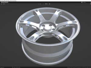 Rays Volk Racing TE037 6061 3D Model