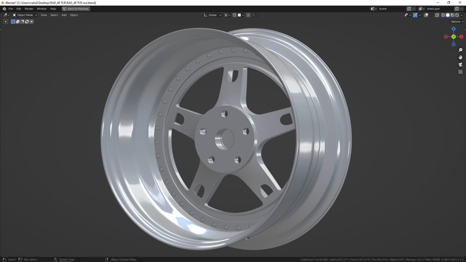 RAD48 TCR 3D Модель In Запчасти 3DExport