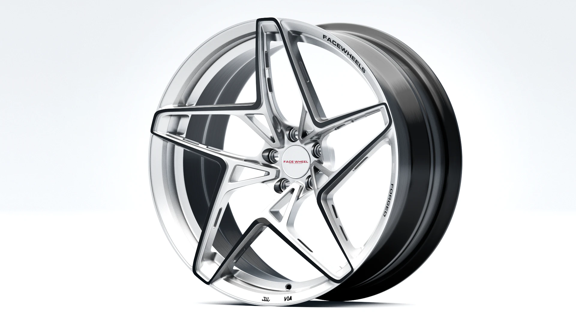 FaceWheels fw1018 3D Model .c4d .max .obj .3ds .fbx .stl .blend