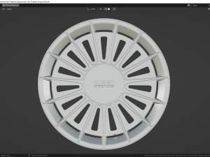 OZ Superturismo Star Graphite 3D Модель