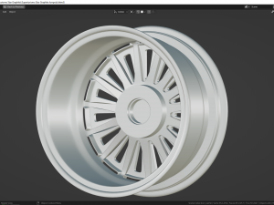OZ Superturismo Star Graphite 3D Модель