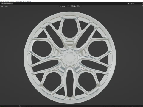 Brixton PF14 Forged RS Series 3D Model