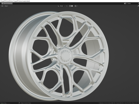 Brixton PF14 Forged RS Series 3Dモデル