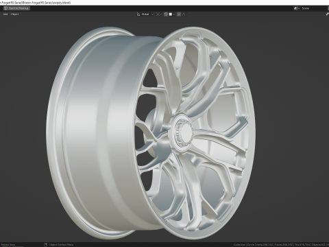 Brixton PF14 Forged RS Series 3Dモデル