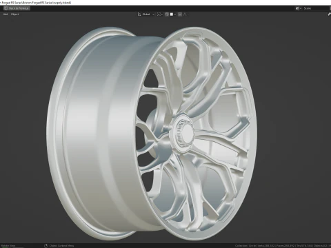 Brixton PF14 Forged RS Series 3D Model