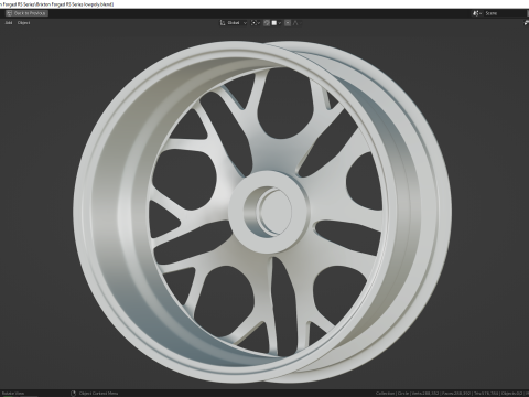 Brixton PF14 Forged RS Series 3Dモデル