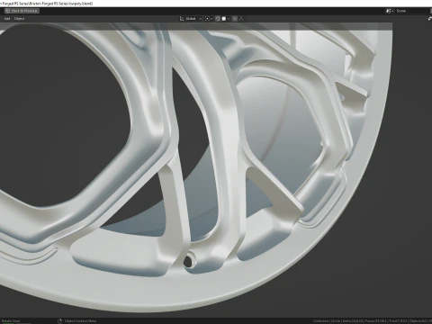 Brixton PF14 Forged RS Series 3D Model