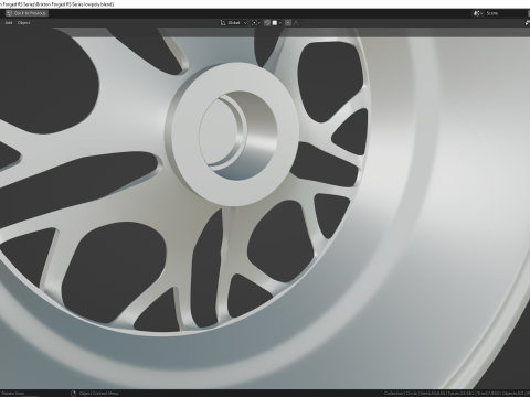 Brixton PF14 Forged RS Series 3Dモデル