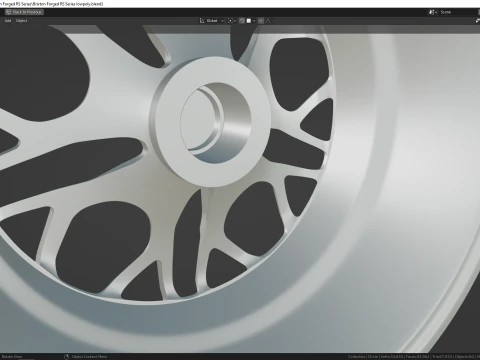 Brixton PF14 Forged RS Series 3D Model