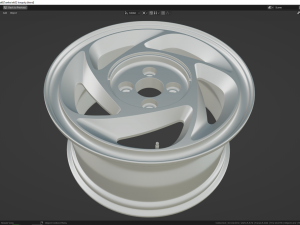 Enkei EK82 Modèle 3D