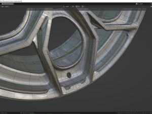 Masai Monoblock 3D Model