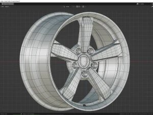 Porsche Dakar 3D Model