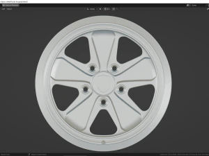Fuchs Porsche 3D Model
