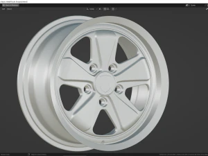 Fuchs Porsche 3D Model