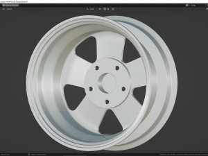 Fuchs Porsche Modello 3D