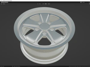 Fuchs Porsche 3D Model