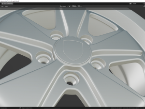 Fuchs Porsche Modello 3D