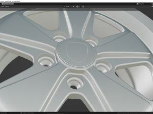 Fuchs Porsche 3D Model