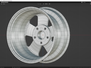 Fuchs Porsche Modello 3D