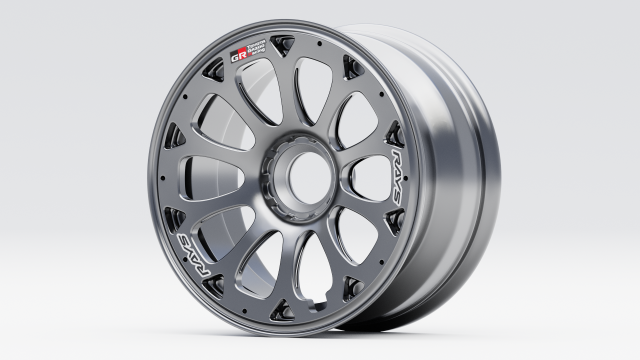 Rays Toyota Gazoo Racing 3D Модель .c4d .max .obj .3ds .fbx .stl .blend 
