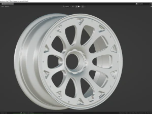 Rays Toyota Gazoo Racing 3D Model