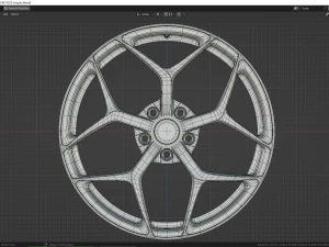 BC Forged RZ23 3D Model