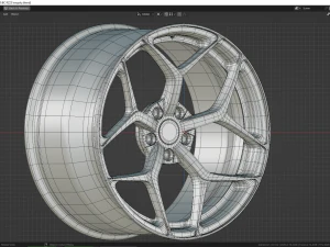 BC Forged RZ23 3D Model