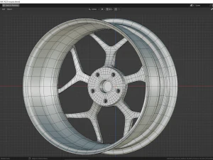 BC Forged RZ23 3D Model