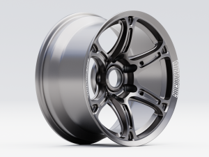 VolkRacing TE37 XTR Modelo 3D