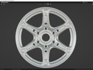 VolkRacing TE37 XTR Modelo 3D