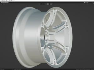 VolkRacing TE37 XTR 3D Model