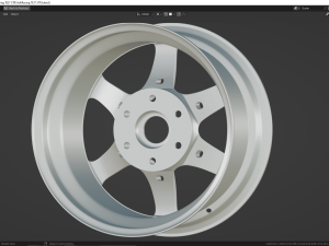 VolkRacing TE37 XTR Modelo 3D