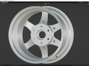 VolkRacing TE37 XTR 3D Model