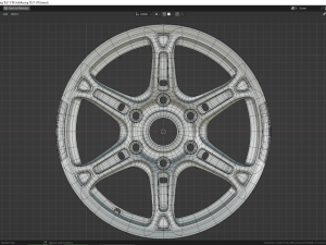 VolkRacing TE37 XTR Modelo 3D