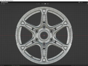 VolkRacing TE37 XTR 3D Model