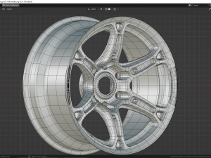 VolkRacing TE37 XTR Modelo 3D