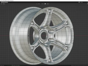VolkRacing TE37 XTR 3D Model