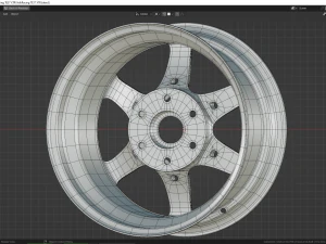 VolkRacing TE37 XTR 3D Model