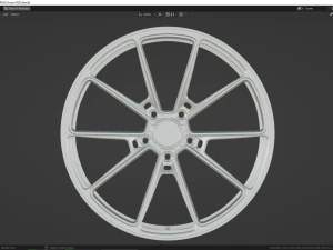 Vossen RS92 Champion Motorsport 3D Model