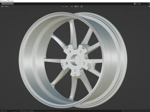 Vossen RS92 Champion Motorsport 3D Model