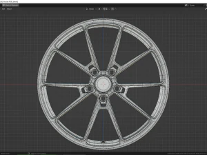 Vossen RS92 Champion Motorsport 3D Model
