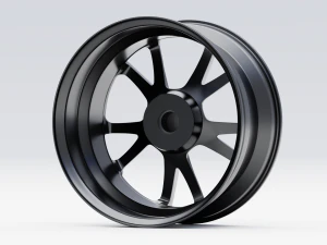 TechArt Formula VI Race Center Lock Forged 3D Model