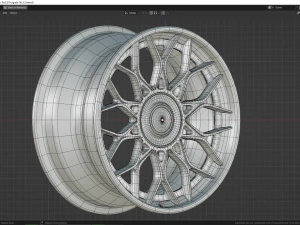 Forgiato Tech 3-3 3D Model